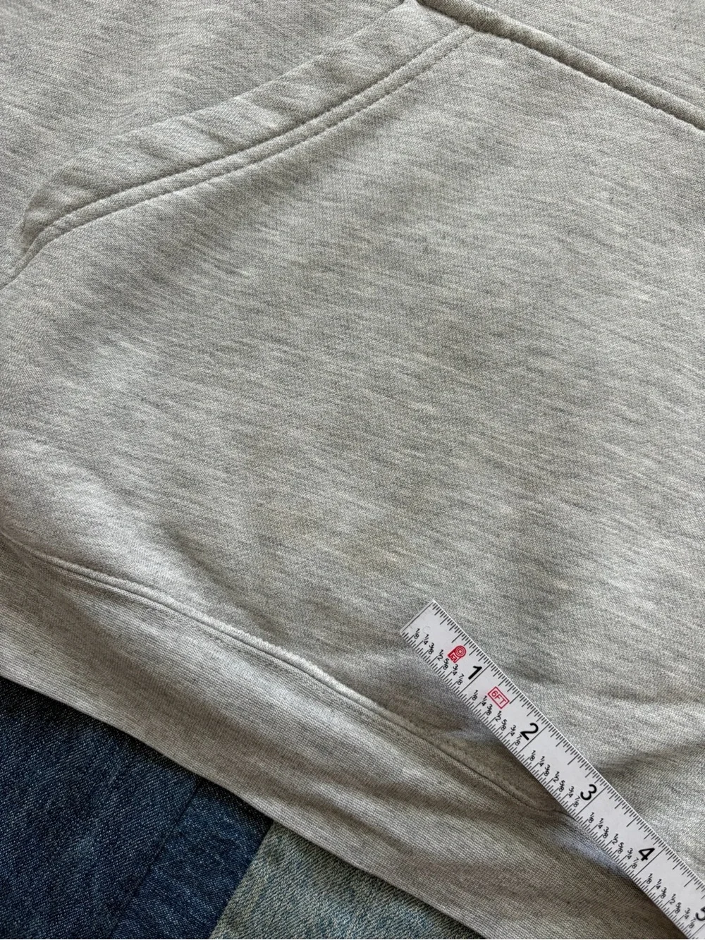 2000s adidas university of denver grey hoodie sweatshirt collegiate logo size M